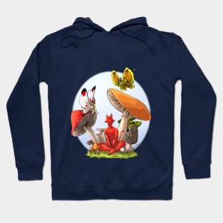 Mushroom Demon and Friends Hoodie